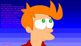 futurama now youre gone fry sad by superprincesspink