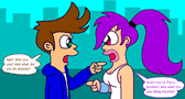futurama request leela meets yancy by jenny ngo spp