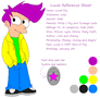 futurama lucas reference sheet by superprincesspink