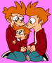 futurama fry and toris little kid by superprincesspink