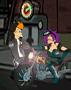 futurama fry leela fancy a ride tastes like fry