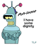 futurama bender with dignity tastes like fry