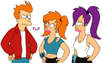 futurama fry leela lucy fry tastes like fry