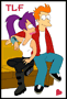 Couch of Love: Fry and Leela by Tastes-Like-Fry