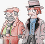 futurama hobos gus and dandy jim by the fighting mongooses