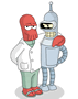 futurama the lobster and the robot bender zodiberg by the fighting mongooses