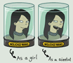 futurama my head in a jar v2 auto portrait by wolich22