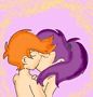 futurama leela fry be mine frygirl