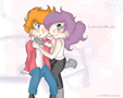 futurama fry leela love is in the air frygirl