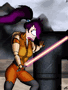 futurama leela star wars jedi zed 85