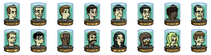 futurama vol. 5 heads in jars