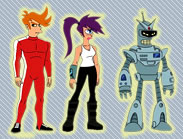 Futurama Anime style!