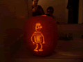 futurama bender pumpkin carving by aaron chancey