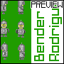 futurama bender sprite double by llewwellyn