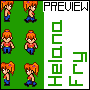 futurama helana fry sprite by luke ellery