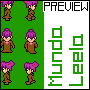 futurama munda leela sprite by luke ellery