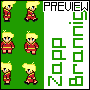 futurama zapp sprite by luke ellery