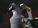futurama bender assembled