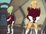 futurama zapp kif wind
