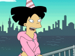 futurama amy party