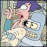futurama leela bender professor