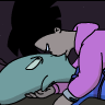 futurama amy kiss kif